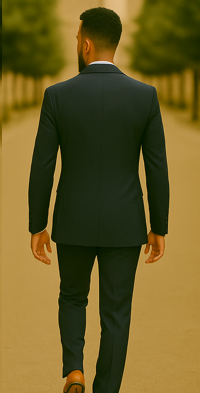 Men’s Slim Fit 100% Wool Suit by Rossiman Rossi – Peak Lapel Jacket & Plum Tapered Pants 3   - from alligatorwarehouse.com