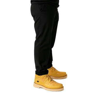 Men's Wild West Boots Caiman and Ostrich Skin Shoe 2ZA050202 7 2ZA050202-060  - from alligatorwarehouse.com