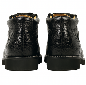 Men's Wild West Boots Caiman and Ostrich Skin Shoe