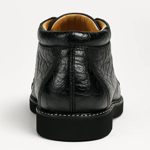 Men's Wild West Boots Caiman and Ostrich Skin Shoe