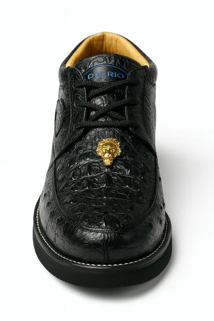 Men's Wild West Boots Caiman and Ostrich Skin Shoe