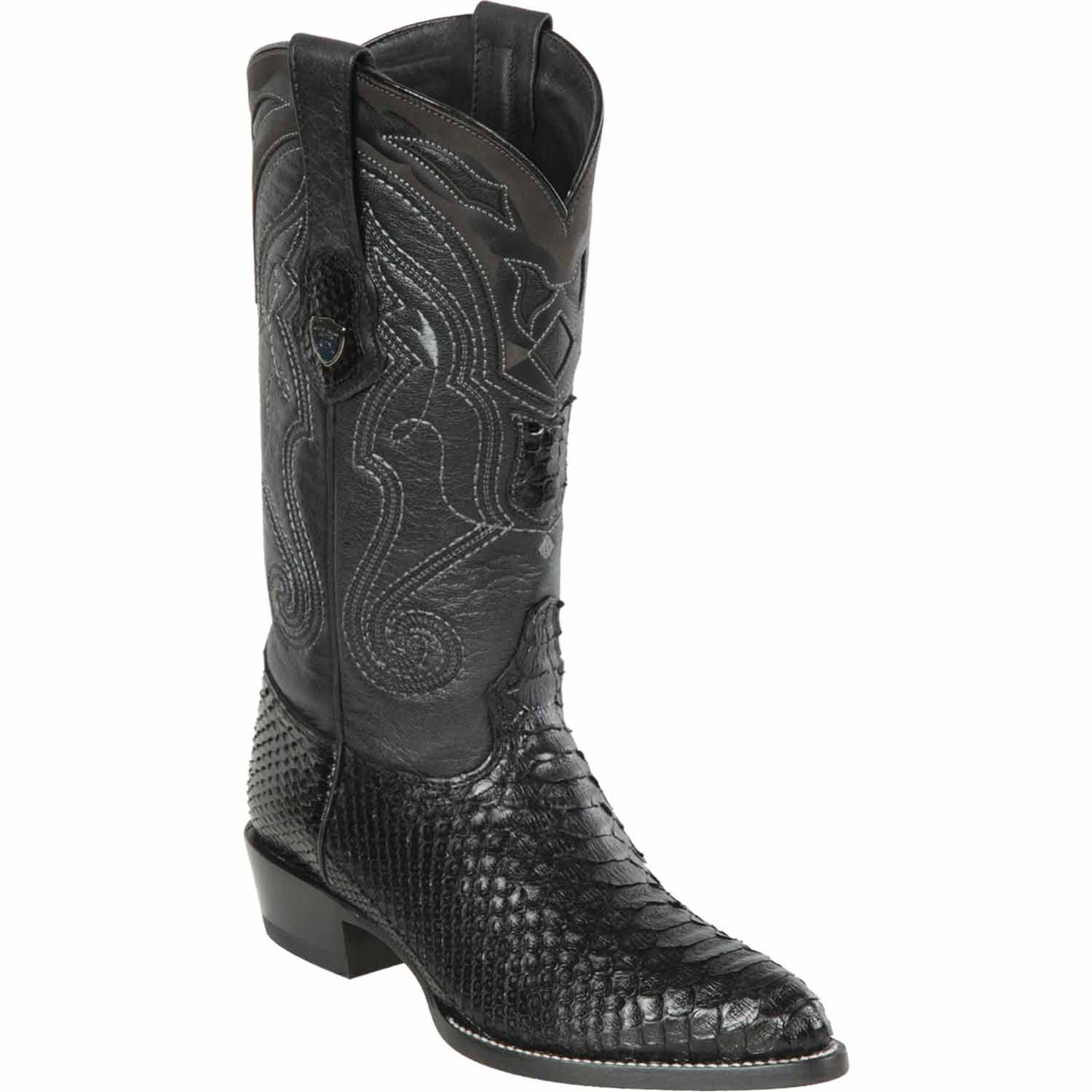 Men’s Wild West Python Skin J-Toe Boots