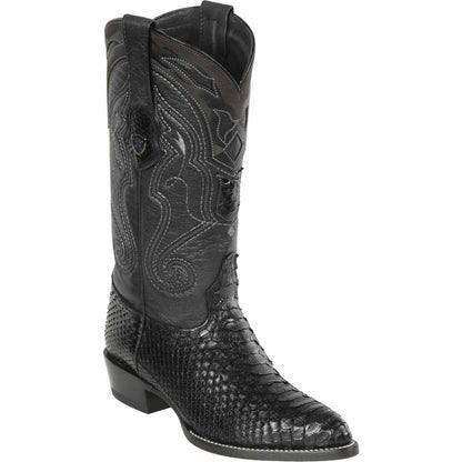 Men’s Wild West Python Skin J-Toe Boots