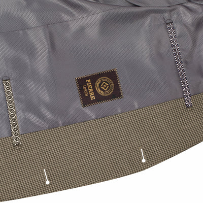 Mens 2 Button Slim Fit Light Brown Blazer 5   - from alligatorwarehouse.com