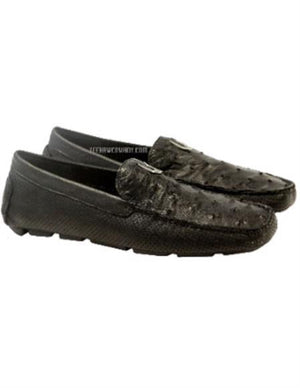 Mens Ostrich Skin Shoes