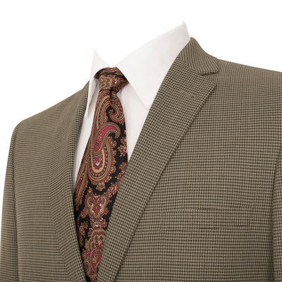 Mens 2 Button Slim Fit Light Brown Blazer 4   - from alligatorwarehouse.com