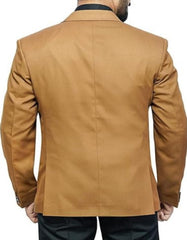 Mens Tan Sport Coat - Beige Color Blazer - Summer Jacket