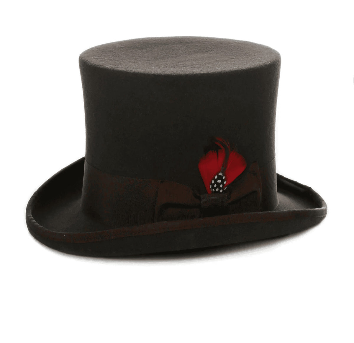 Mens Dress Tophat in Brown