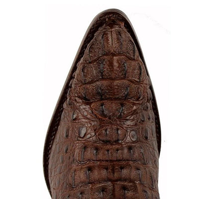 Mens King Exotic Caiman Hornback Cowboy Boots Brown (4980207) 2 5  - from alligatorwarehouse.com