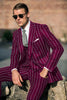 Mens 2 Button Gangster Black Suit 5   - from alligatorwarehouse.com