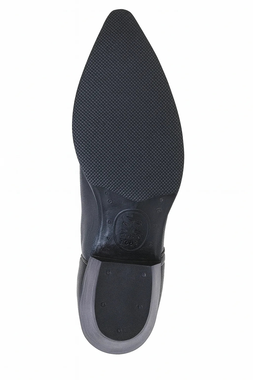 Mens Los Altos Genuine Deer Leather Boots Black