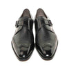 Senator By Mezlan In Black Monkstrap Genuine Deerskin 4   - from alligatorwarehouse.com