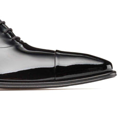 Mezlan Black Patent Leather Formal Oxford