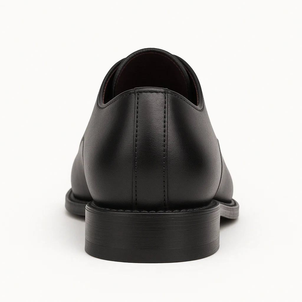 Mezlan Gavino Black Calfskin Leather Mens Oxford