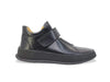 Mid Top Burnished Leather Sneaker 3 ks671-01BURG75  - from alligatorwarehouse.com