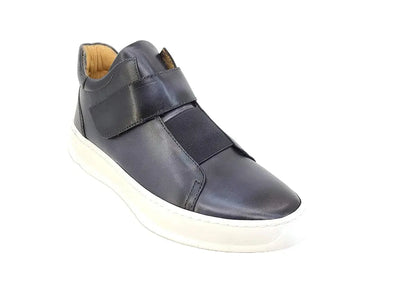 Mid Top Burnished Leather Sneaker 8 ks671-01BURG75  - from alligatorwarehouse.com