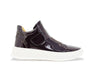 Mid Top Burnished Leather Sneaker 11 ks671-01BURG75  - from alligatorwarehouse.com