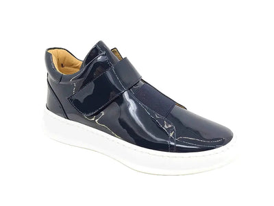 Mid Top Burnished Leather Sneaker 13 ks671-01BURG75  - from alligatorwarehouse.com