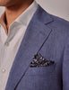 Mens Linen Suit For Beach Wedding - Summer  Suit in Mid Blue 3 G2-8407  - from alligatorwarehouse.com