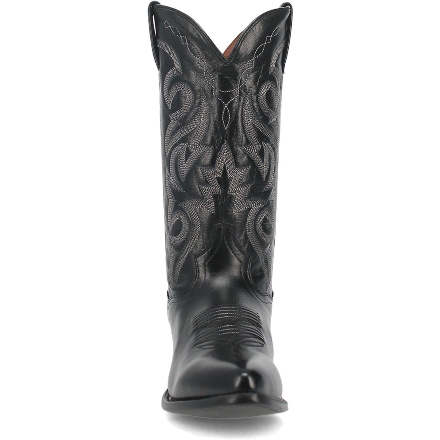 Dan Post Men’s Milwaukee 13 J Pointed Toe Black Cowboy Fine Leather Boot
