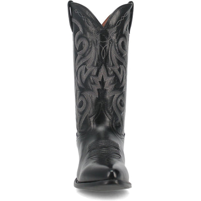 Dan Post Men’s Milwaukee 13 J Pointed Toe Black Cowboy Fine Leather Boot
