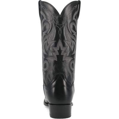 Dan Post Men’s Milwaukee 13 J Pointed Toe Black Cowboy Fine Leather Boot 4 DP2110J_7_D  - from alligatorwarehouse.com