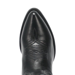 Dan Post Men’s Milwaukee 13 J Pointed Toe Black Cowboy Fine Leather Boot