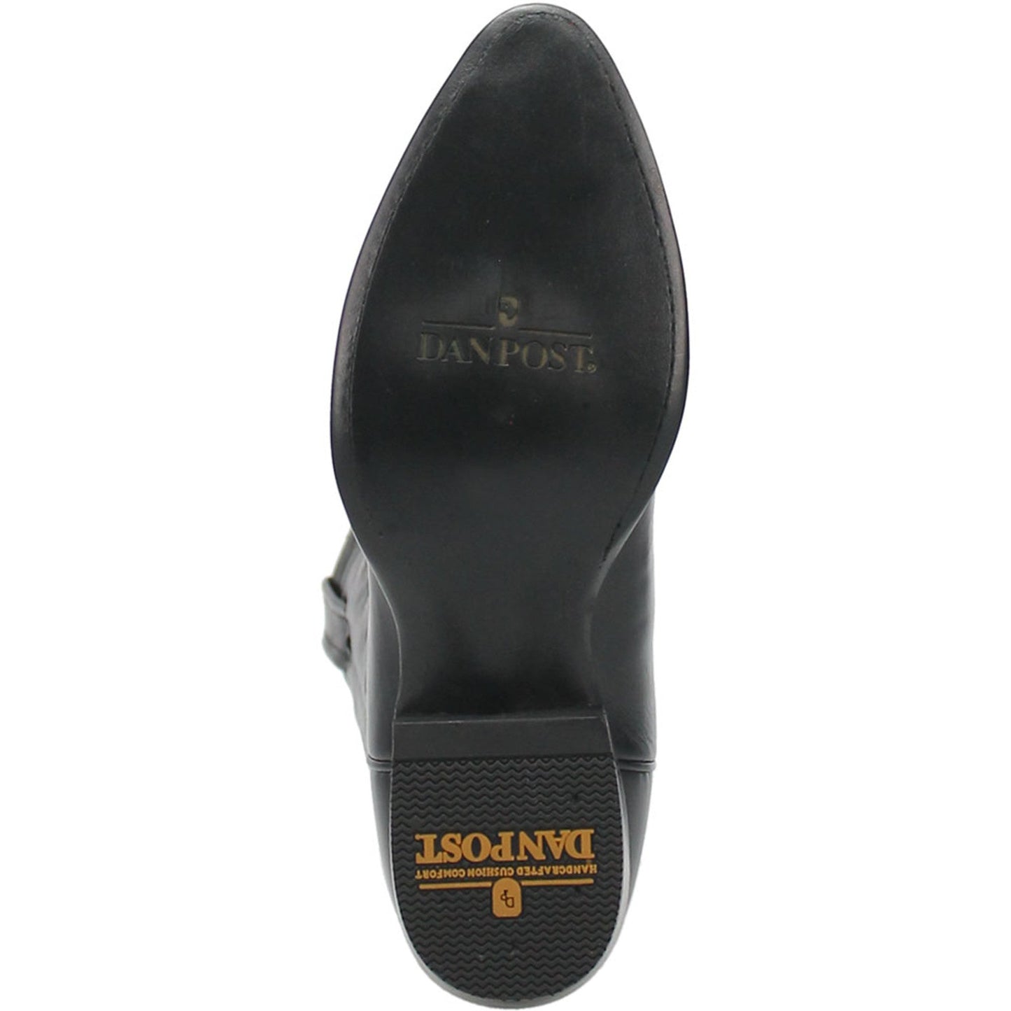 Dan Post Men’s Milwaukee 13 J Pointed Toe Black Cowboy Fine Leather Boot