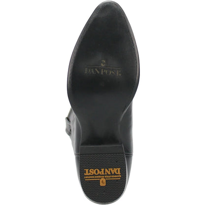 Dan Post Men’s Milwaukee 13 J Pointed Toe Black Cowboy Fine Leather Boot