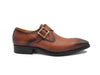 Monk Strap Buckle Leather Shoes 10 KS503-39BLACK75  - from alligatorwarehouse.com