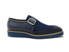 Multi Media Buckle Monkstrap Slip-on 11 KS518-02SCBURGUNDY8  - from alligatorwarehouse.com