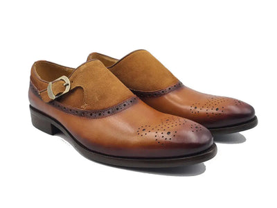 Sling Style Single Monk Loafer 1 KS886-737COGN10  - from alligatorwarehouse.com