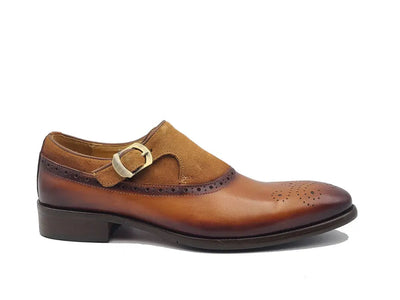 Sling Style Single Monk Loafer 2 KS886-737COGN10  - from alligatorwarehouse.com