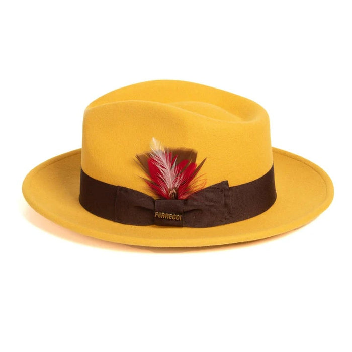 Fedora Hat in 10 Colors - 100% Australian Wool fabric