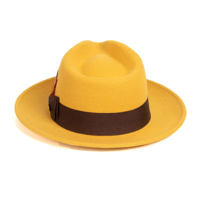 Fedora Hat in 10 Colors - 100% Australian Wool fabric 7   - from alligatorwarehouse.com