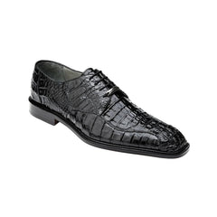 Belvedere Chapo  Men's Designer Shoes Exotic Crocodile Hornback Oxfords