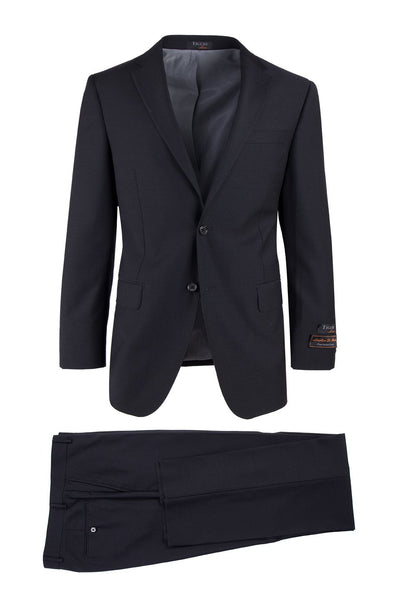 Novello Black, Modern Fit, Pure Wool Suit by Tiglio Luxe 1 TIG1001  - from alligatorwarehouse.com
