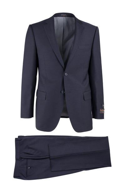 Novello Navy, Modern Fit, Pure Wool Suit by Tiglio Luxe 1 TIG1002  - from alligatorwarehouse.com