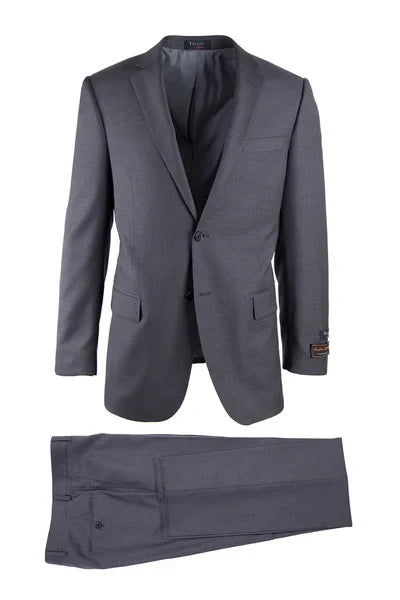Novello Gray, Modern Fit, Pure Wool Suit by Tiglio Luxe TIG1008 1   - from alligatorwarehouse.com