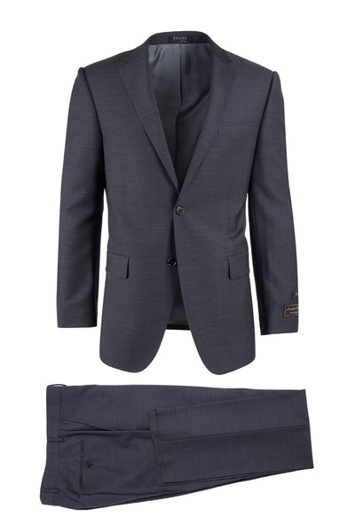 Novello Charcoal Gray, Modern Fit, Pure Wool Suit by Tiglio Luxe 1 TIG1010  - from alligatorwarehouse.com