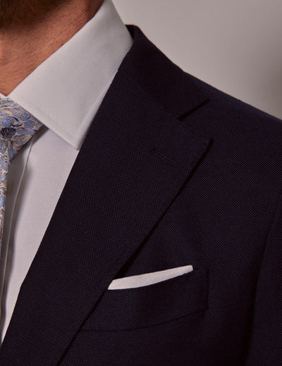 Mens Linen Suit For Beach Wedding - Summer  Slim Suit in Navy 3 33-2235  - from alligatorwarehouse.com