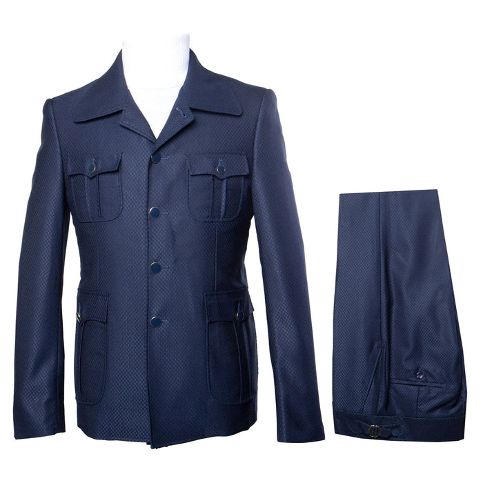Rossi Man Duke Casual Two Piece Navy Color