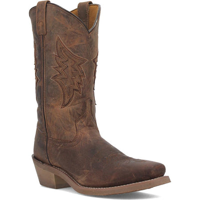 Laredo Nico Taupe Square Toe Boots for Men 2 68398_8_D  - from alligatorwarehouse.com