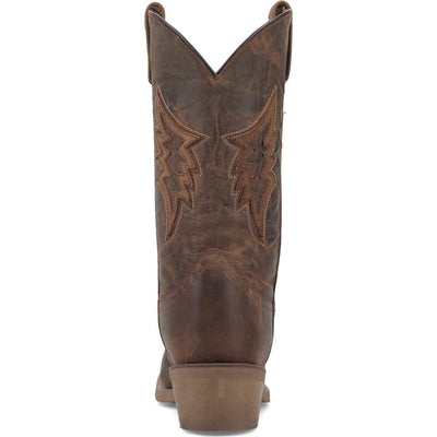 Laredo Nico Taupe Square Toe Boots for Men 4 68398_8_D  - from alligatorwarehouse.com