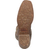 Laredo Nico Taupe Square Toe Boots for Men 6 68398_8_D  - from alligatorwarehouse.com