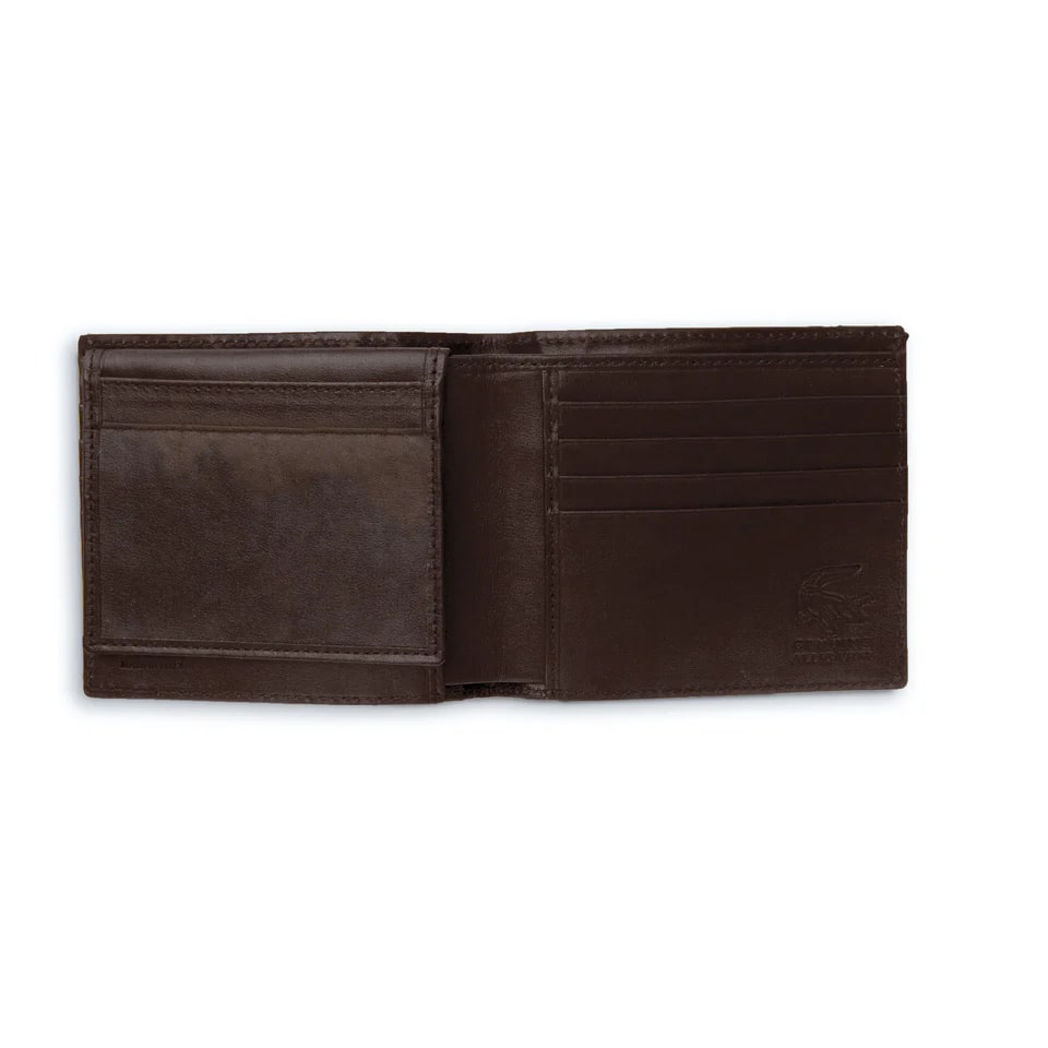 Ferrini Alligator Billfold Wallet Nicotine