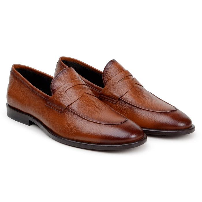 Belvedere NOHR Tan Leather Luxury Dress Shoe