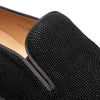 Notte Black Glass Suede Slip On Shoes By Mezlan Made In Spain Brand 5   - from alligatorwarehouse.com