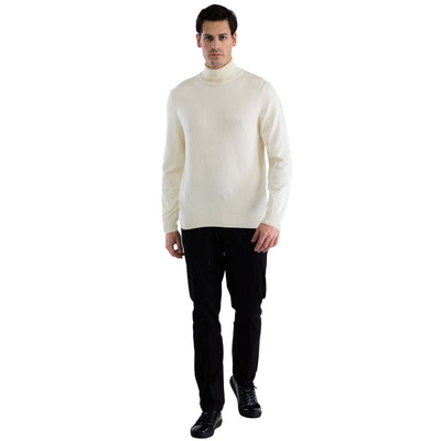MENS OFF-WHITE PULLOVER TURTLENECK SWEATER 3   - from alligatorwarehouse.com