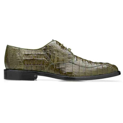 Belvedere Chapo Exotic Crocodile Hornback Oxfords 2 MEN 1465 NAVY-M-09  - from alligatorwarehouse.com